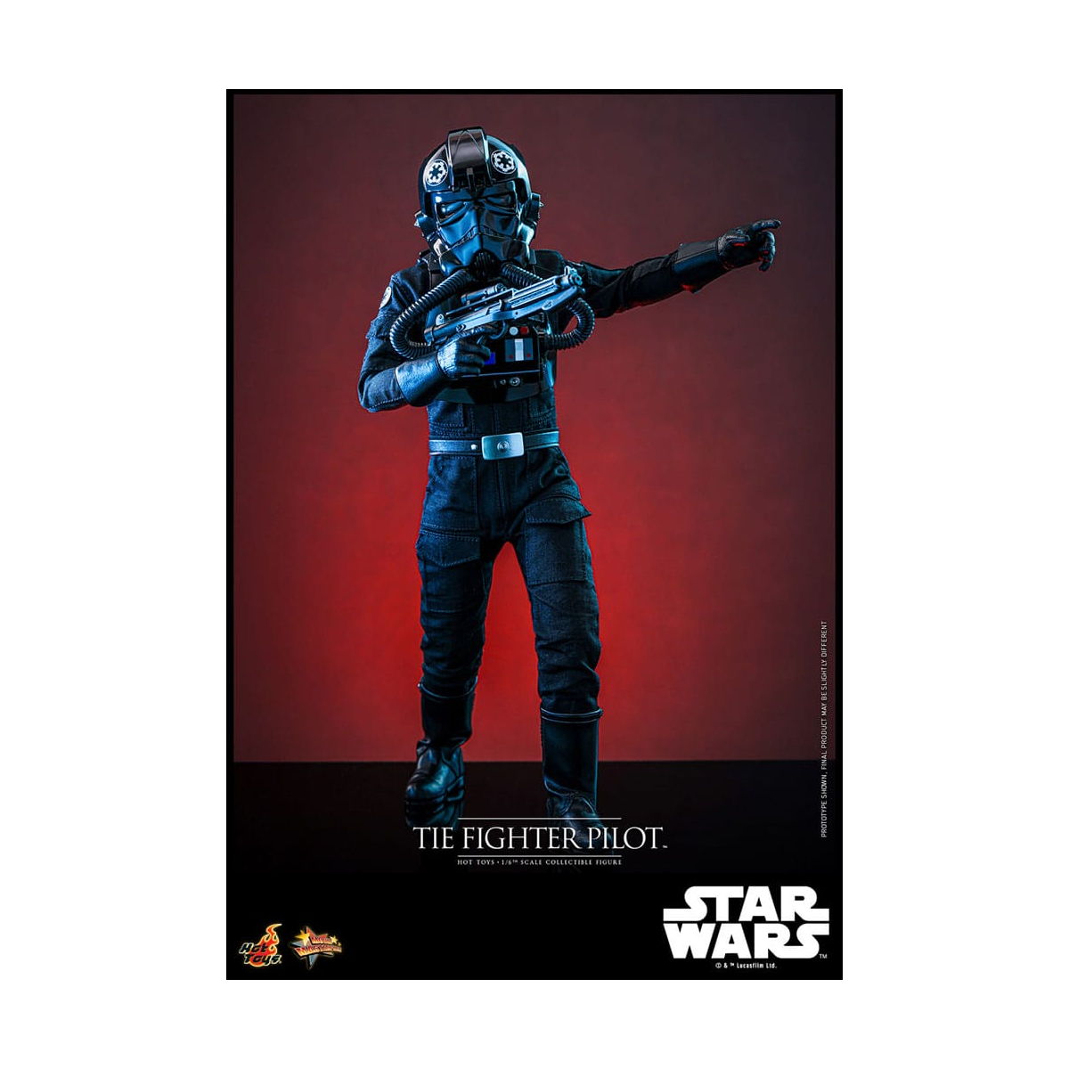 Hot Toys Star Wars - Movie Masterpiece 1/6 TIE fighter Pilot figure 30 cm