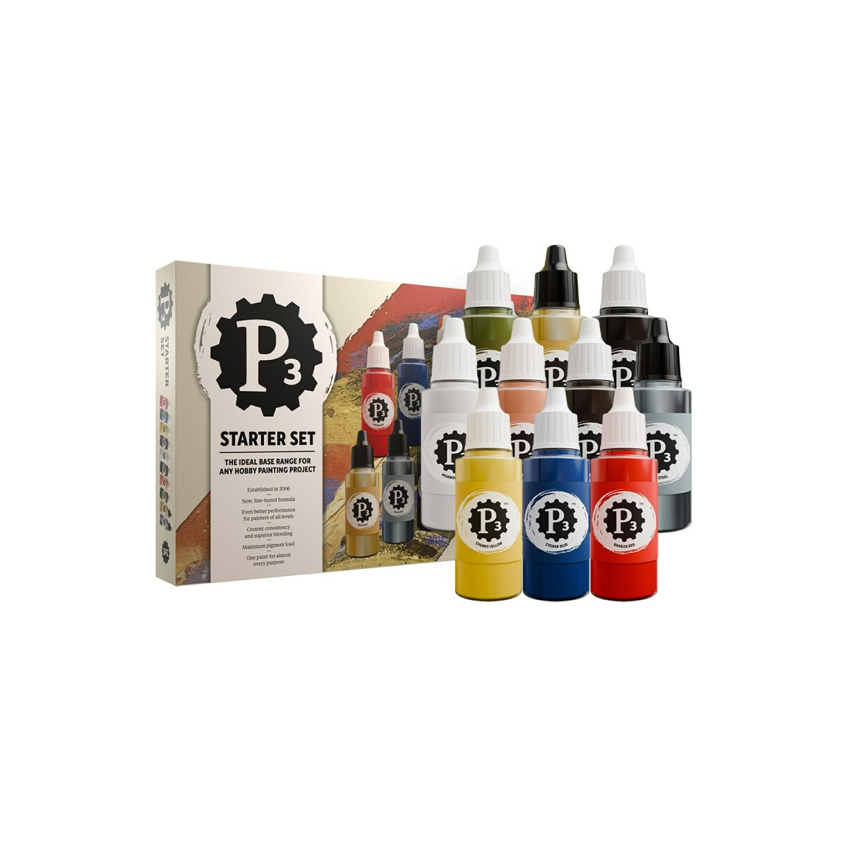  P3 Paint - Starter Set