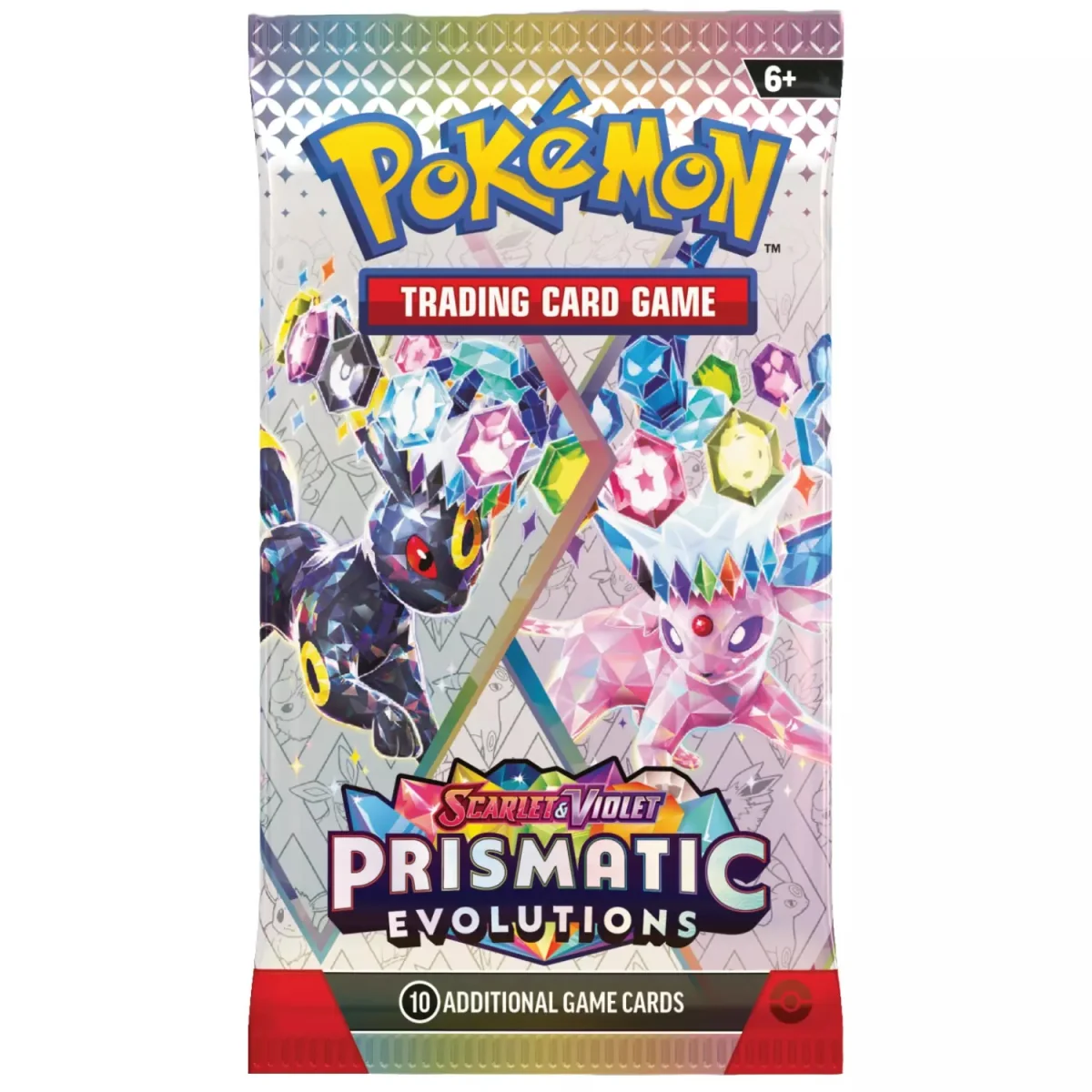 Pokemon Pokemon - TCG Scarlet And Violet Prismatic Evolutions Booster Pack (Random shipment of one booster only)