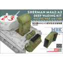 WWII U.S.Army PTO Sherman M4A2/M4A3 Deep wading k. WWII U.S.Army PTO Sherman M4A2/M4A3 Deep wading k.