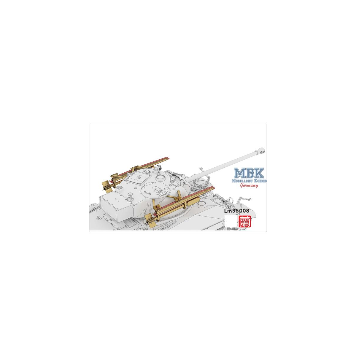 Kit de detalle para vehículos Sherman TULIP RP-3 Rocket Firing Tanks