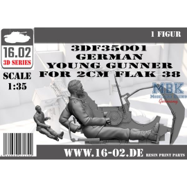  German young Gunner for 2cm Flak 38