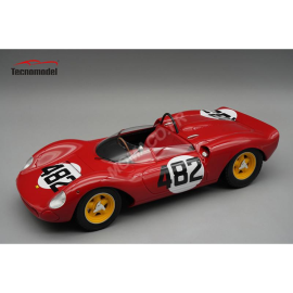  FERRARI 206 DINO SP 482 LUDOVICO SCARFIOTTI ECURIE SEFAC CESANA - SESTRIERE 1965 1ST