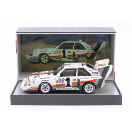  AUDI SPORT QUATTRO S1 E2 1 WALTER RÖHRL PIKES PEAK 1987 1ER WITH COLLECTOR'S BOX