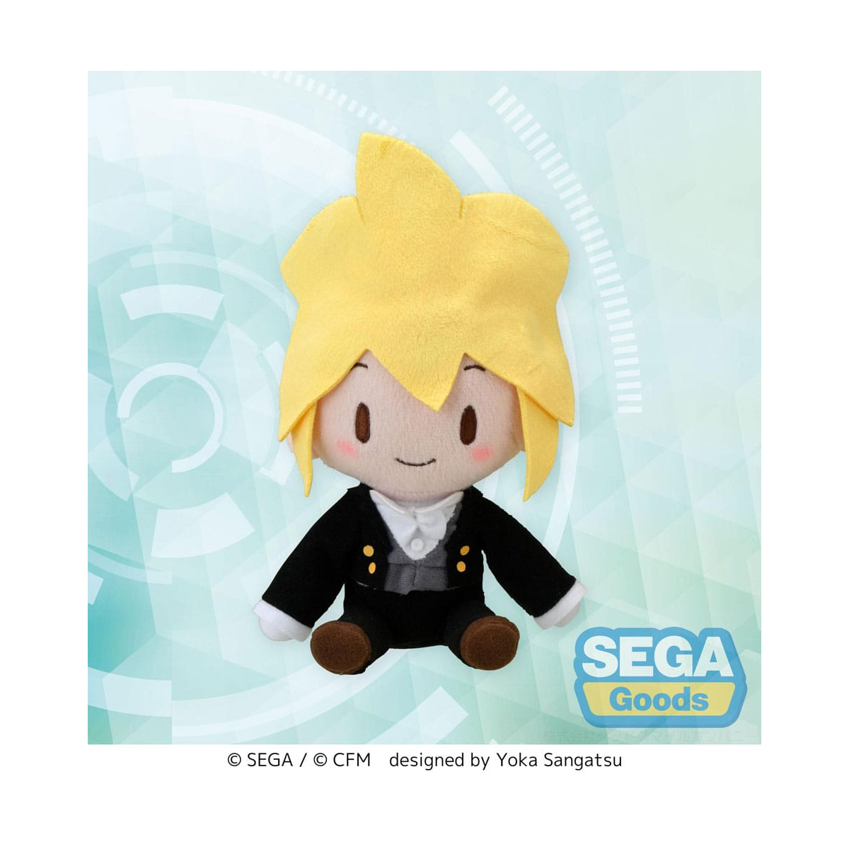  Hatsune Miku: Project DIVA Arcade Future Tone plush Fuwa Petit Kagamine Len Butler Ver. (EX) 16cm