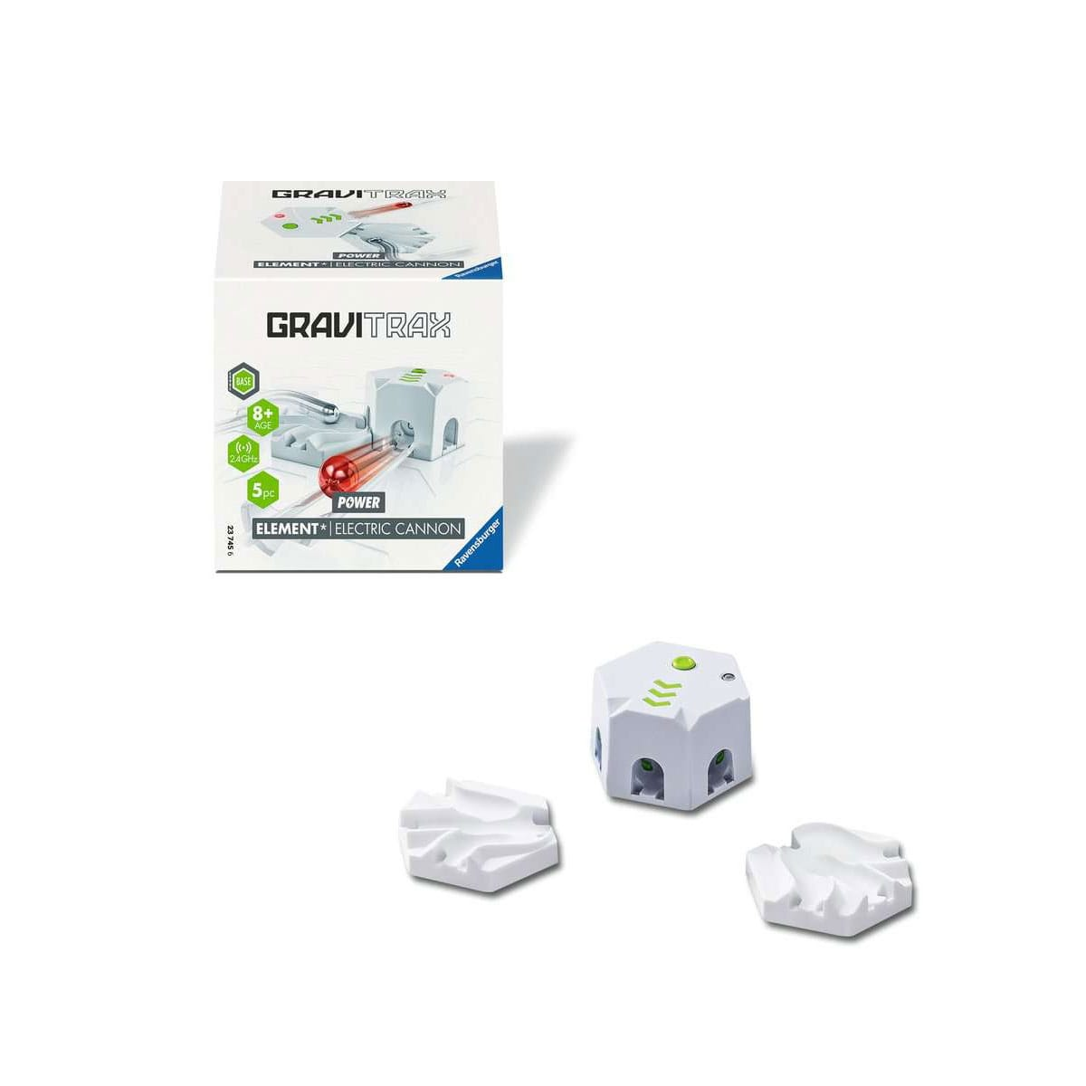 Juegos de edificación GraviTrax - Power Element Electric Cannon Marble Run Kit