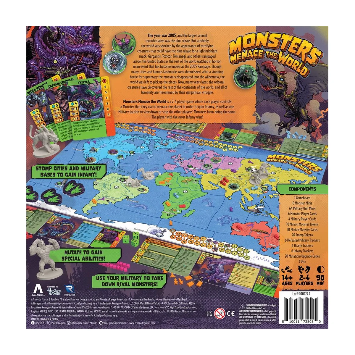 Renegade Monsters Menace The World