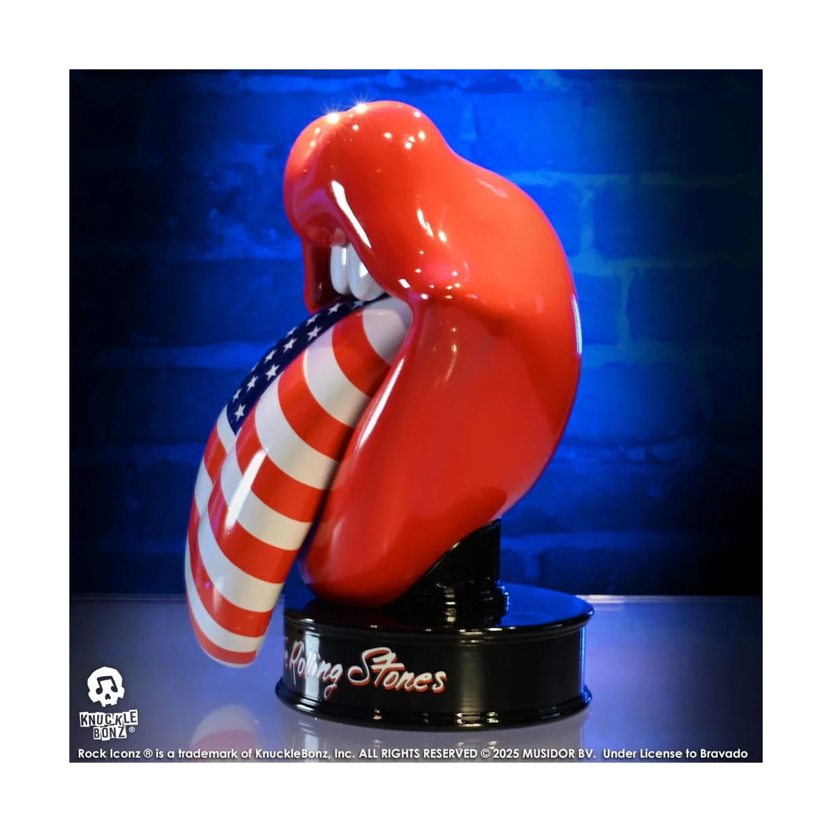 KNBZ-RSTONES100LICKUS Rolling Stones - 3D Vinyl Licks statuette (US Version) 22 cm