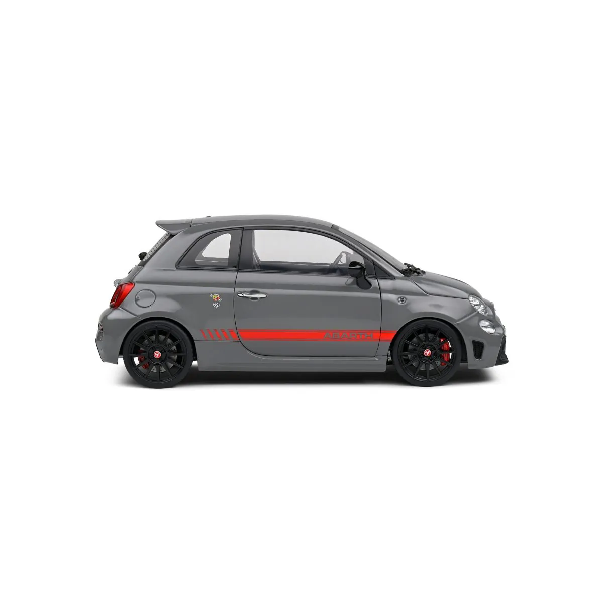 1:18 FIAT 695 ABARTH XSR EDITION YAMAHA RECORD GREY 2022
