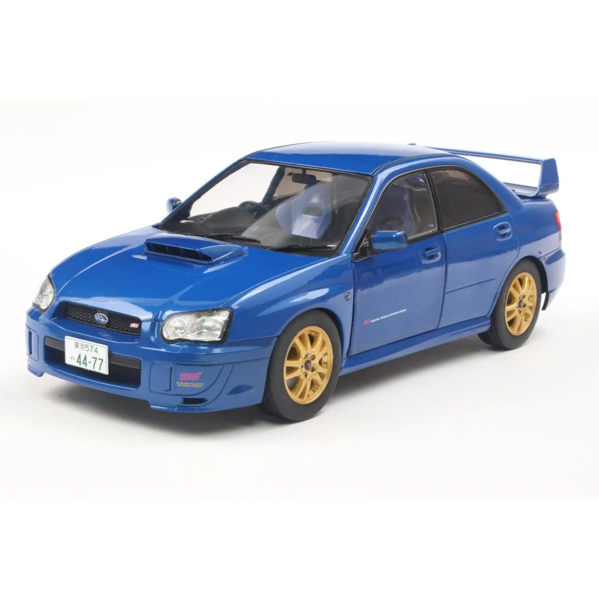 1:18 SUBARU IMPREZA WRX STI SONIC BLUE 2003 1:18 SUBARU IMPREZA WRX STI SONIC BLUE 2003