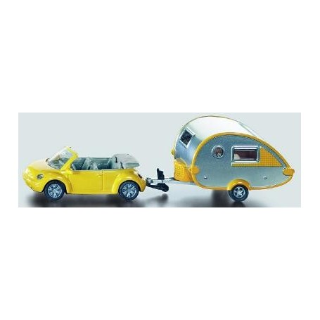 Miniatura Car with Trailer 1:87