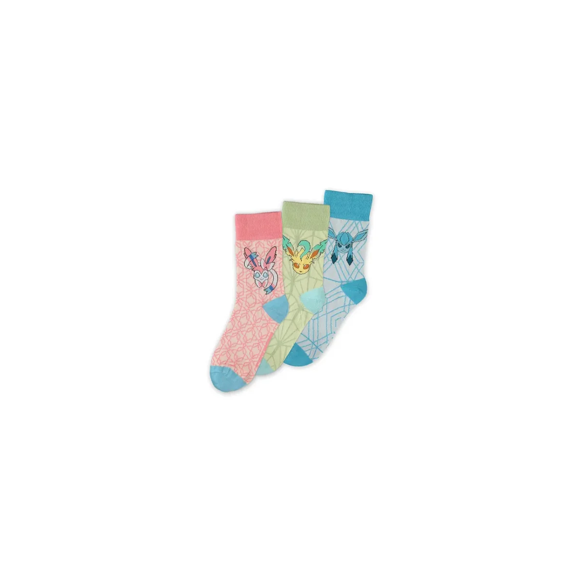  POKEMON - Eevee Evolution II - Pack of 3 pairs of socks (Size 35-38)