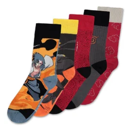  Naruto Shippuden pack of 5 pairs of socks 39-42
