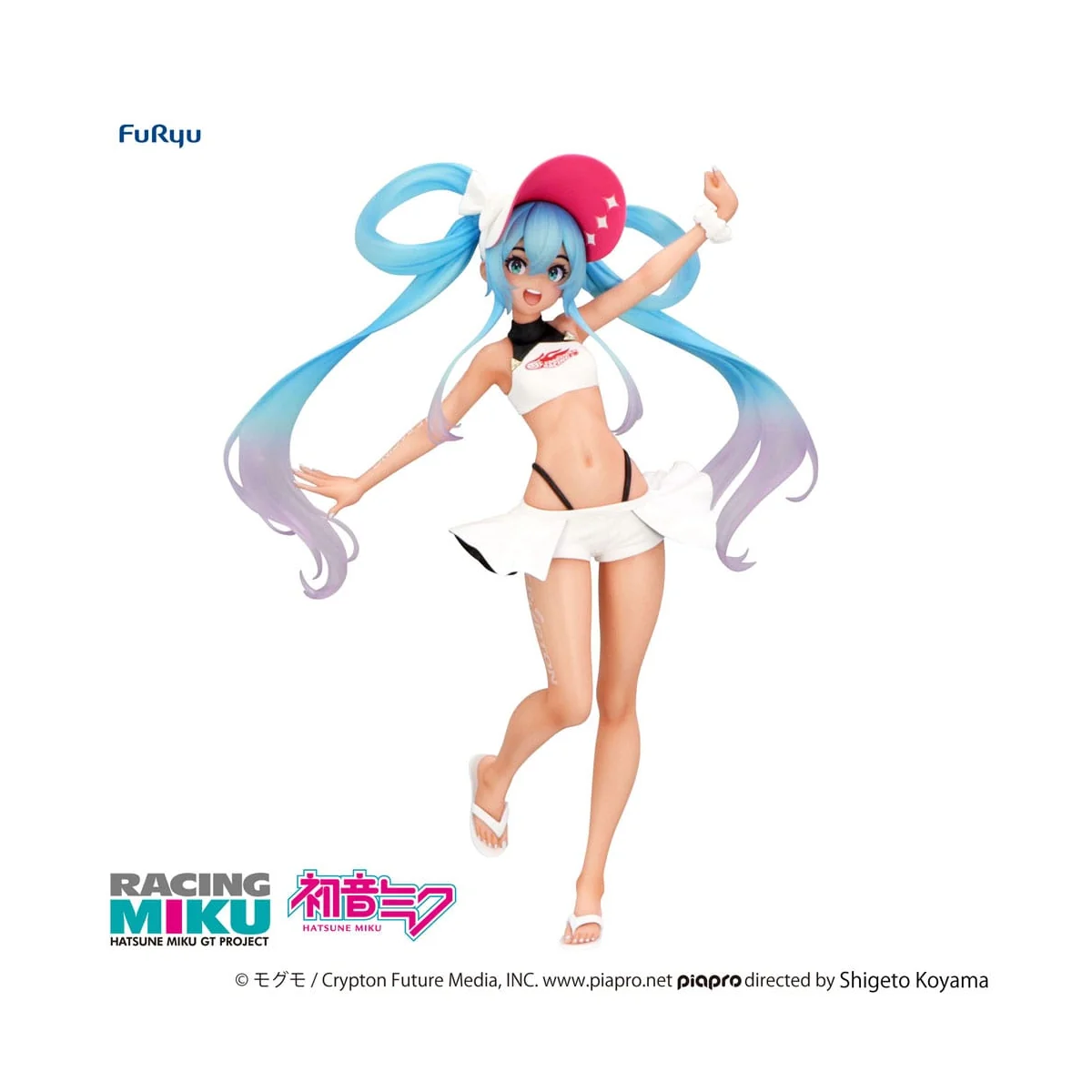  Hatsune Miku GT Project Trio-Try-iT Racing Miku 2024 Summer Holiday Ver. 21cm