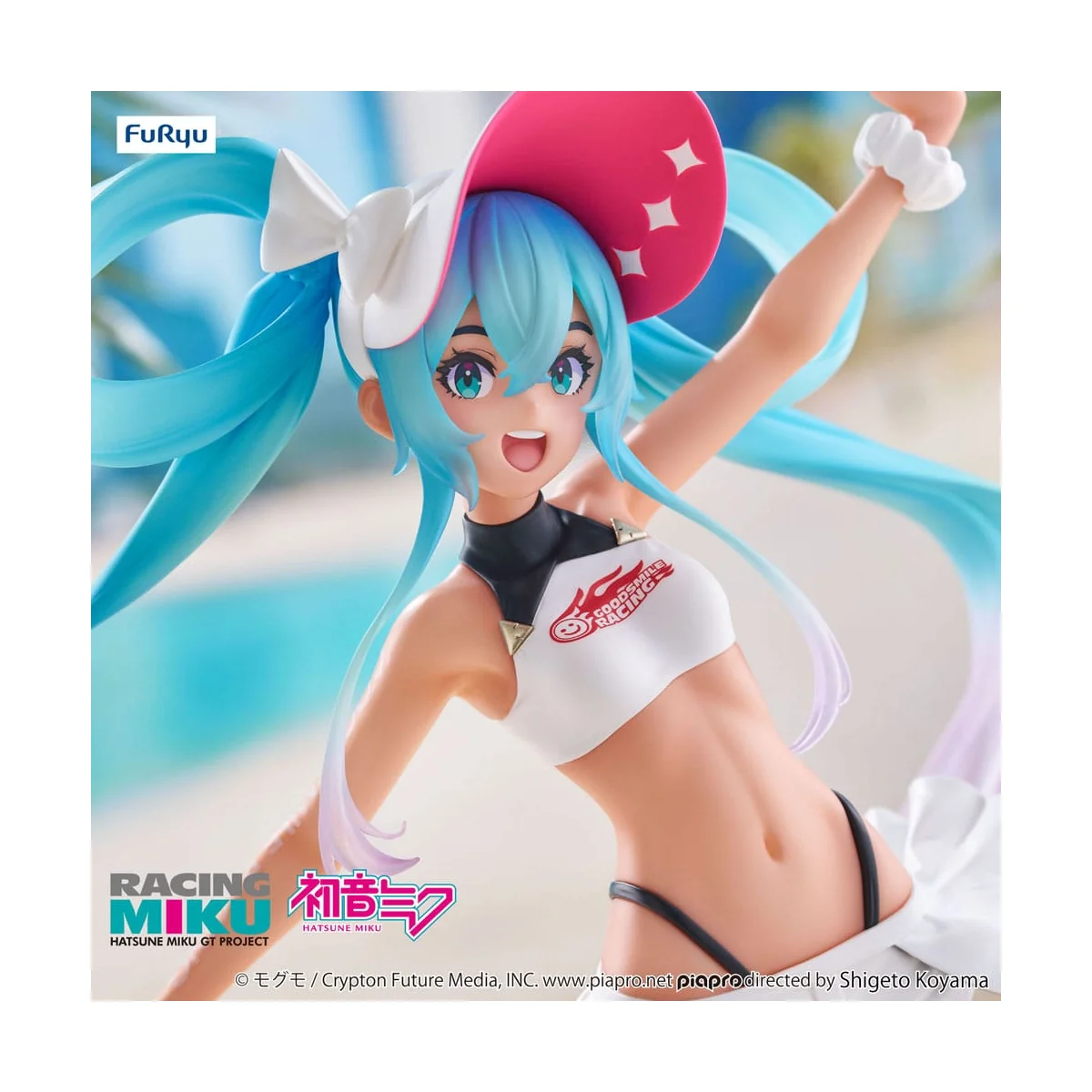Figuras Hatsune Miku GT Project Trio-Try-iT Racing Miku 2024 Summer Holiday Ver. 21cm