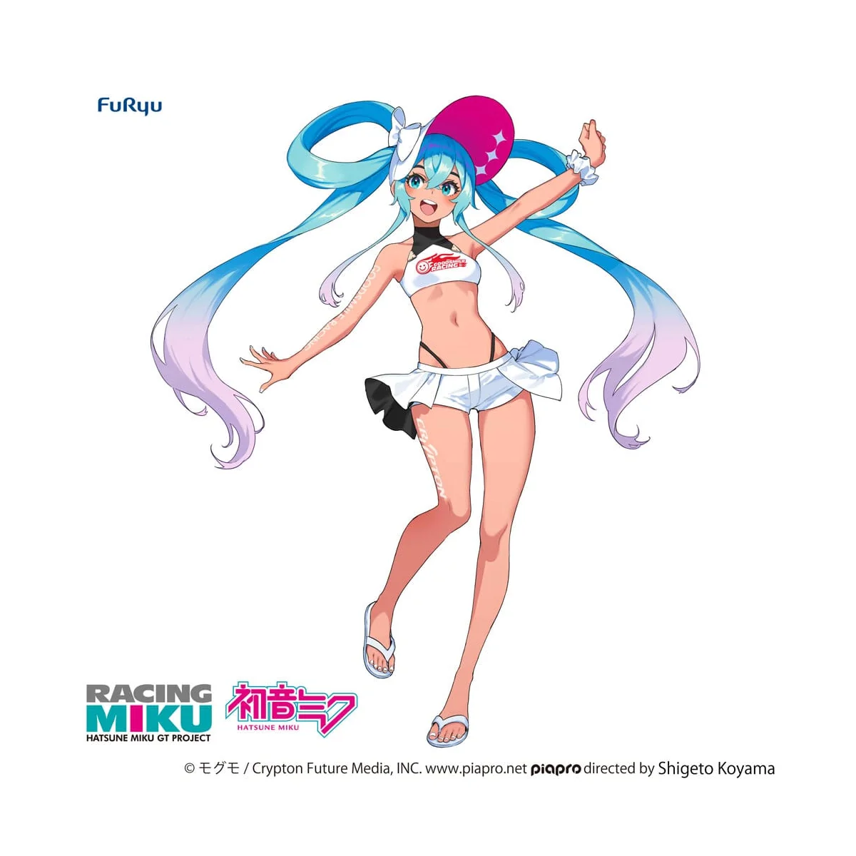 Furyu Hatsune Miku GT Project Trio-Try-iT Racing Miku 2024 Summer Holiday Ver. 21cm