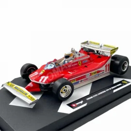  FERRARI F1 312 T4 SHORT TAIL 11 JODY SCHECKTER MONACO GRAND PRIX 1979 1ST AND WORLD CHAMPION WITH DRIVER