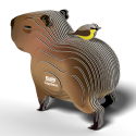 Modelo 3D Eugy: ANIMAL SALVAJE / CAPIBARA 7,6x4,1x6,2cm, cartón, en caja, 6+