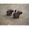 Modelo 3D Eugy: ANIMAL SALVAJE / CAPIBARA 7,6x4,1x6,2cm, cartón, en caja, 6+