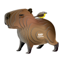 Modelo 3D Eugy: ANIMAL SALVAJE / CAPIBARA 7,6x4,1x6,2cm, cartón, en caja, 6+