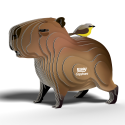Modelo 3D Eugy: ANIMAL SALVAJE / CAPIBARA 7,6x4,1x6,2cm, cartón, en caja, 6+