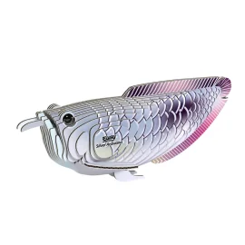  Modelo 3D Eugy: ANIMAL MARINO / AROWANA PLATEADA 12,5x5,6x5cm, cartón, en caja, 6+