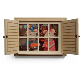  Sam&Julia DIY: MUEBLES / VENTANA RATÓN PEQUEÑO 15,6x3x19,6cm, en caja, 3+.