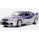  1:32 NISSAN SKYLINE GT-R (TOKYO DRIFT) GLOSSY SILVER / GLOSSY METALLI