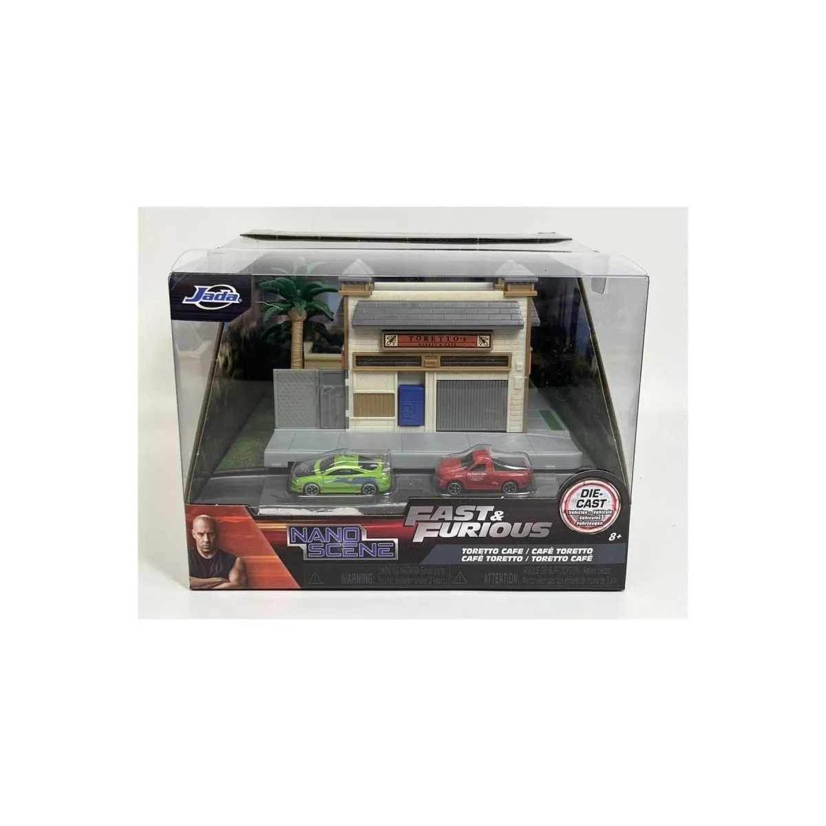  NANO FAST AND FURIOUS TORRETO'S CAFE W/2 VEHICLES FF