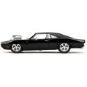 35907 1:24 DODGE CHARGER W/DOM TOERETTO FIGURE BLACK FF 1970 35907 1:24 DODGE CHARGER W/DOM TOERETTO FIGURE BLACK FF 1970