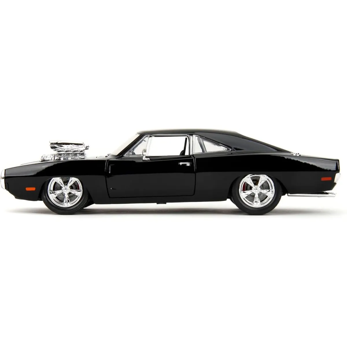 35907 1:24 DODGE CHARGER W/DOM TOERETTO FIGURE BLACK FF 1970