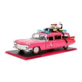  1:24 CADILLAC GHOSTBUSTERS ECTO-1 PINK PINK SLIPS
