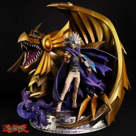  Yu-Gi-Oh Resin Statue 1/7 Marik & The Dragon Wing of Ra 46cm