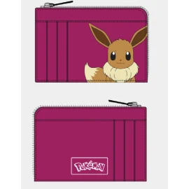  POKEMON - Eevee - Fushia Card Holder