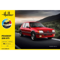  HELLER 58705 STARTER MODEL KIT PEUGEOT 205 GTI 1/24