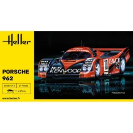  HELLER 80109 MODEL PORSCHE 962 1/43