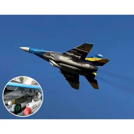  ICM 72144 MODEL MIG-29 OF UKRAINIAN AIR FORCES WITH JDAM-ER BOMBS 1/72