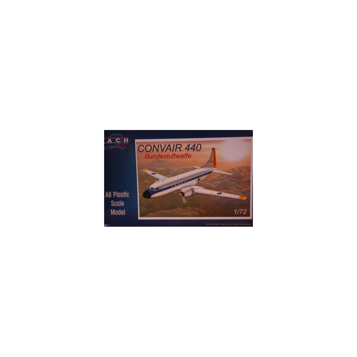  MACH 2 GP053 CONVAIR 440 BUNDESLUFTWAFFE AIRCRAFT MODEL