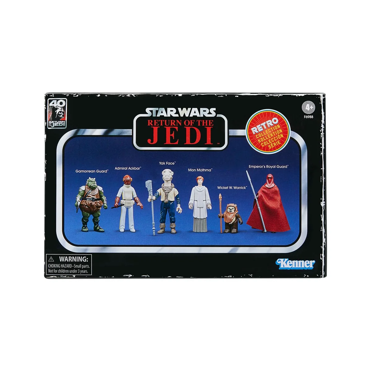 Star Wars Episode VI Retro Collection pack of 6 10 cm Figures