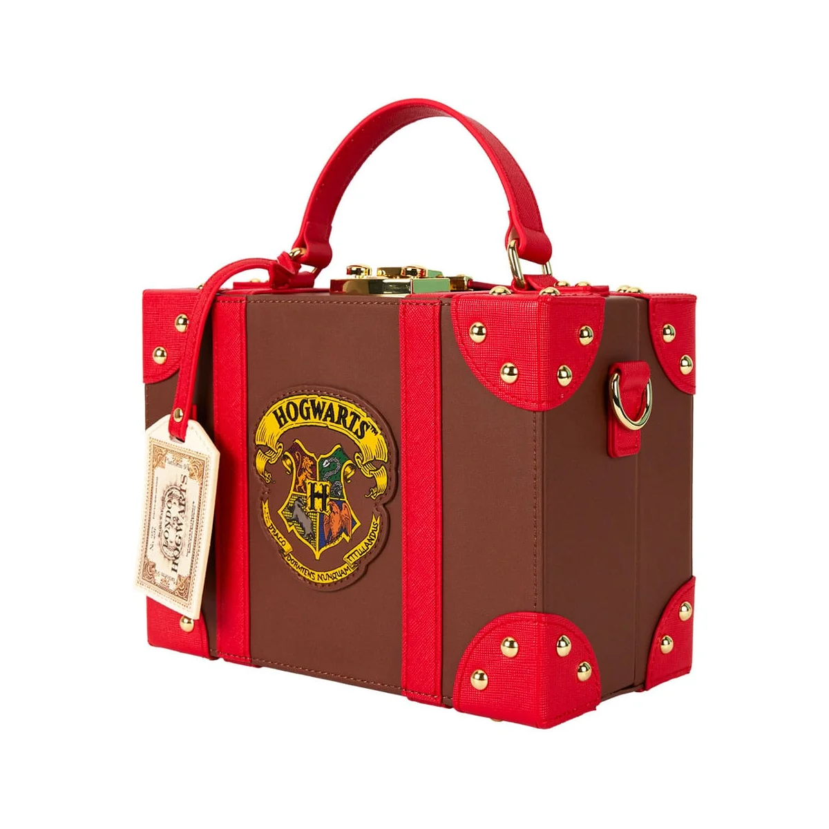 Loungefly Harry Potter by Loungefly Hogwarts Express Luggage Shoulder Bag