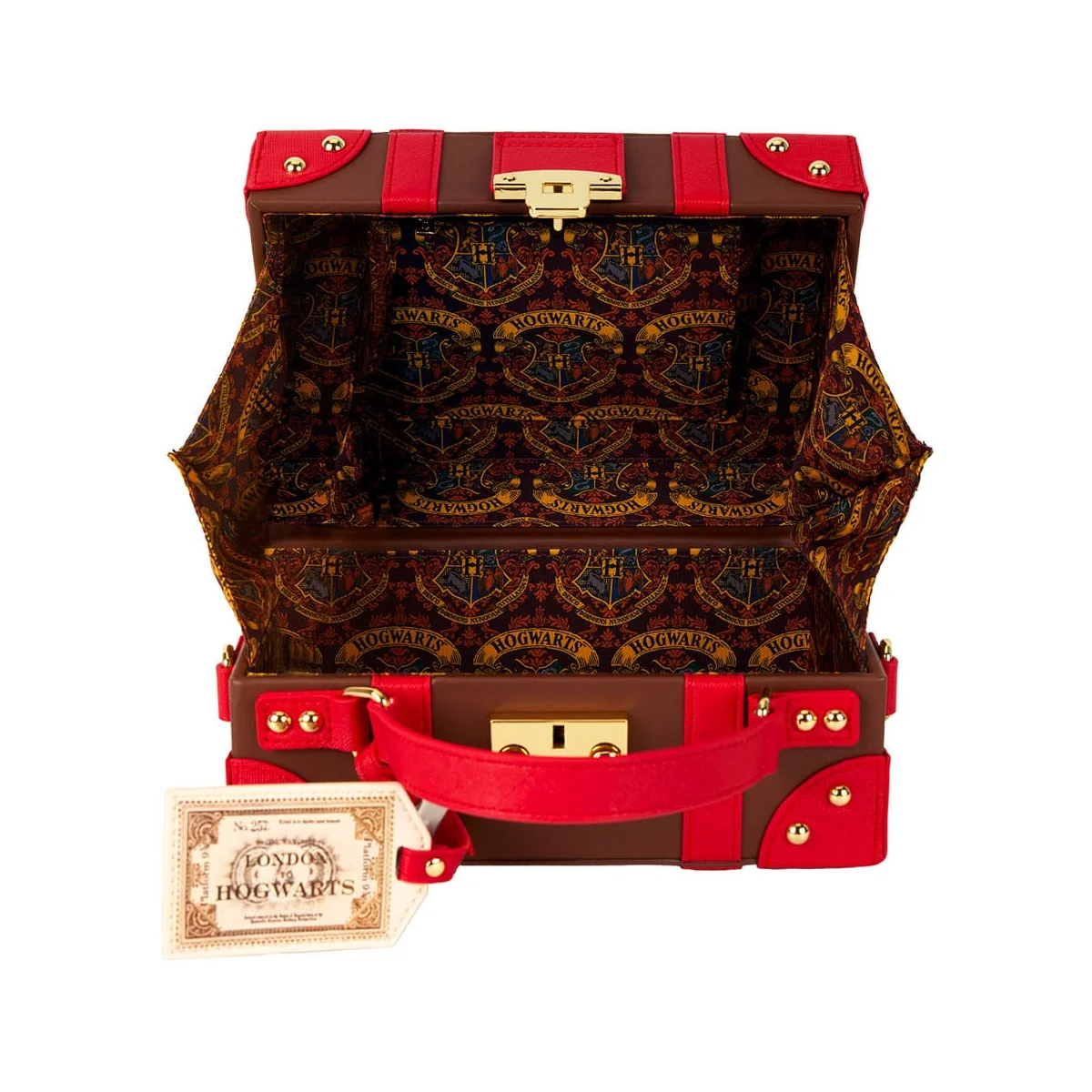 Harry Potter by Loungefly Hogwarts Express Luggage Shoulder Bag