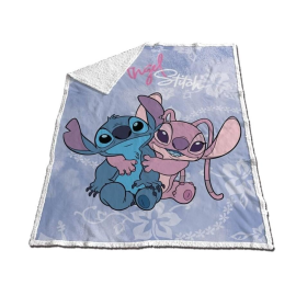 LILO & STITCH - Stitch & Angel - Sherpa Blanket 130x170cm