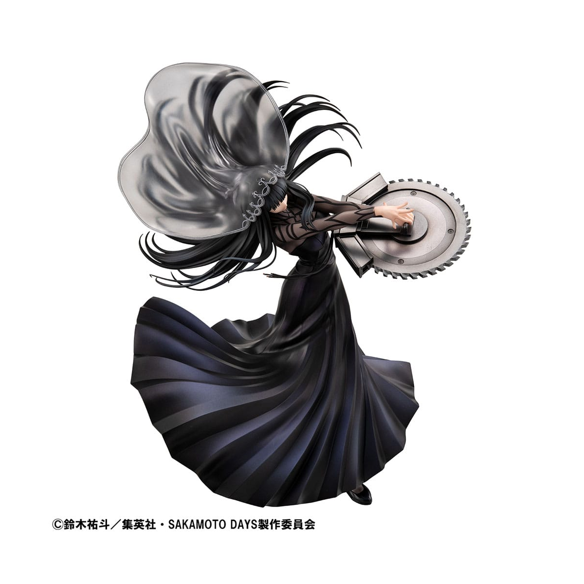 MEHO844218 Sakamoto Days - Gals Osaragi statuette 26 cm