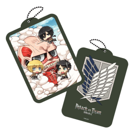  Attack on Titan Acrylic Shaker Keychain Kawaii Attack!
