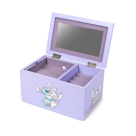  STITCH & ANGEL - Wooden Jewelry Box - 18x12x10cm