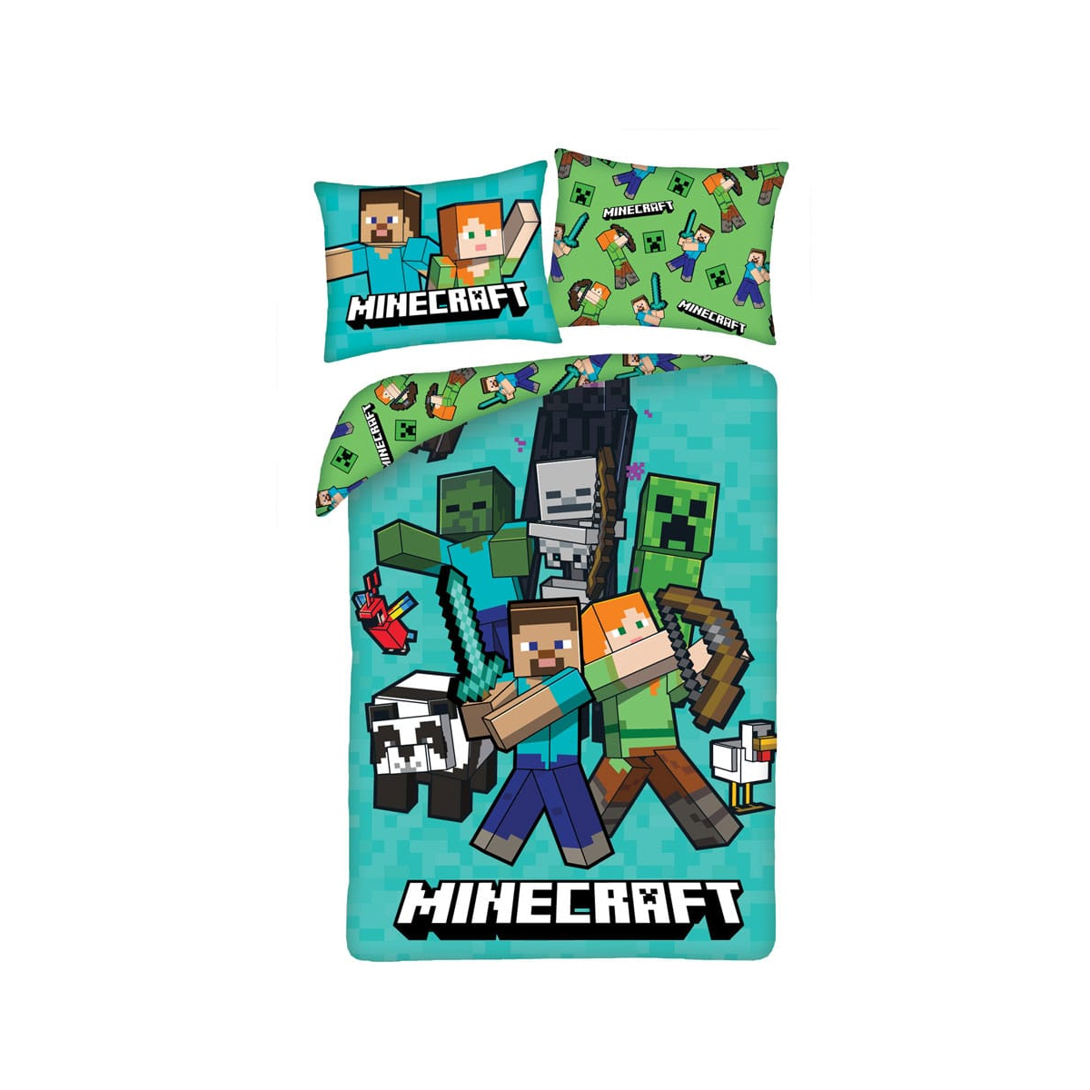Minecraft - Ver. 5 bedding set 140 x 200 cm / 70 x 90 cm Minecraft - Ver. 5 bedding set 140 x 200 cm / 70 x 90 cm