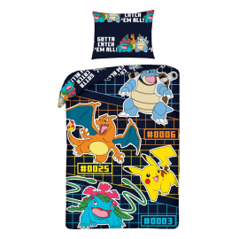 Pokémon - Bedding Set Ver. 12 140 x 200 cm / 70 x 90 cm
