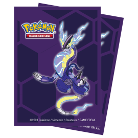  Pokemon Ultrapro Deck Protector Sleeves Miraidon Pack of 65pcs