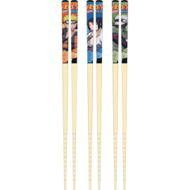  NARUTO - Team 7 - Set of 3 pairs of chopsticks