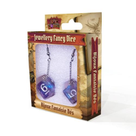  Jewelry - Galaxy D6 Earrings - Purple